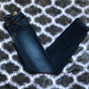Girls Justice Skinny Blue Jeans